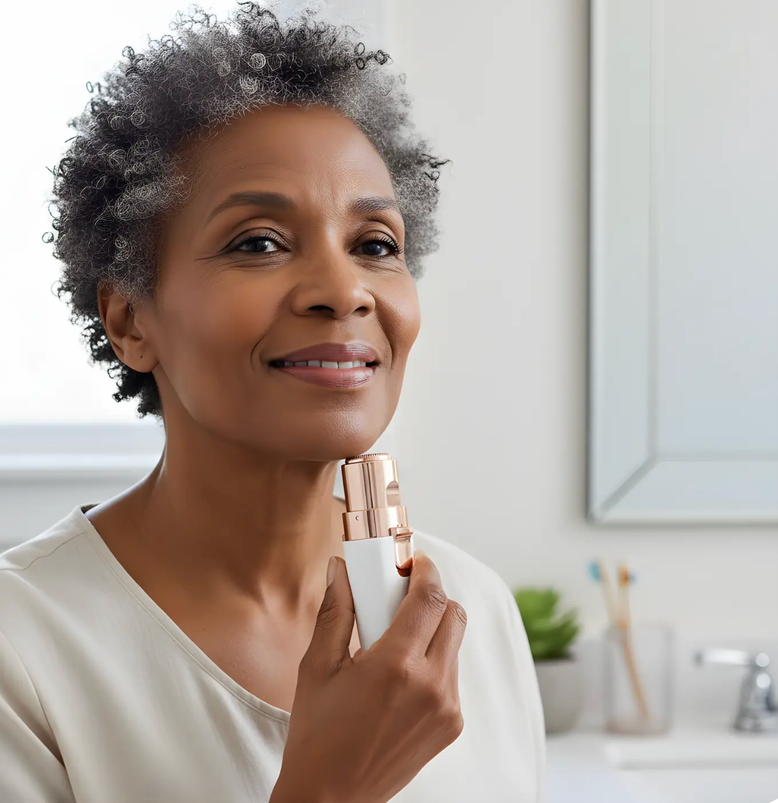 TheGlowy™ SilkTouch - 2'si 1 Arada Hassas Epilasyon ve Kaş Şekillendirici